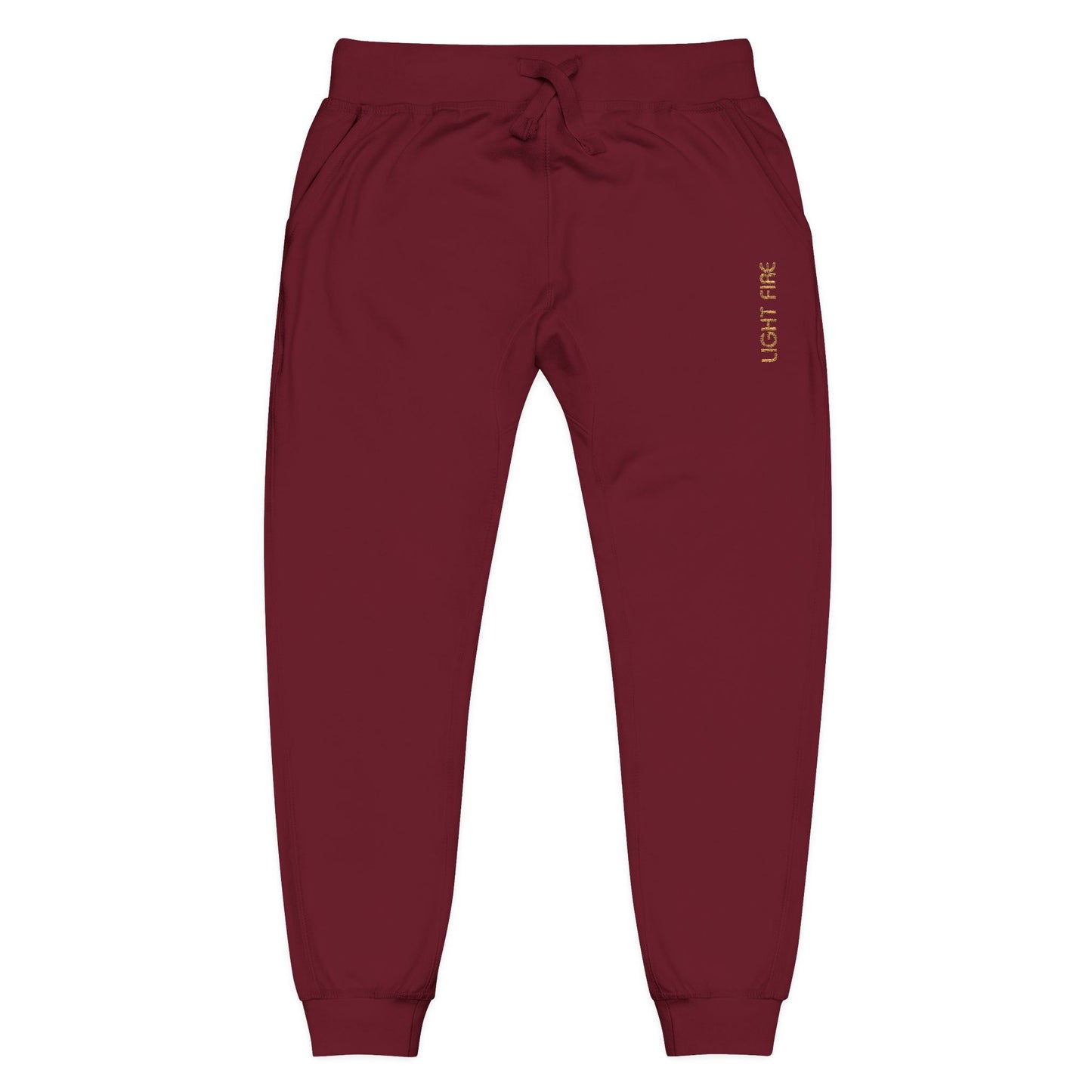 Light Fire Essential | White joggers Unisex